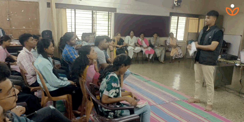 Meet Ritesh Pandit Paikarav, our Youth Ambassador from Maharashtra, who is redefining youth leadership through action and empathy.

A B.Com student and passionate changemaker, Ritesh is empowering children and youth in his community — raising awareness on child