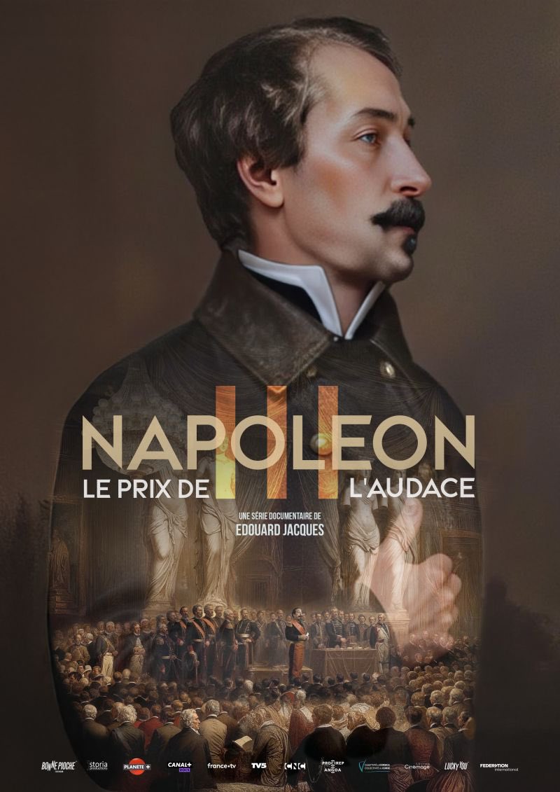 Eric_Anceau's tweet image. Napoléon III, le prix de l’audace !
J - 15 de la présentation avec mon complice Édouard Jacques, de notre film en 4 épisodes.
Cette présentation en avant-première avant diffusion à la télévision aura lieu à la Bibliothèque nationale de France.