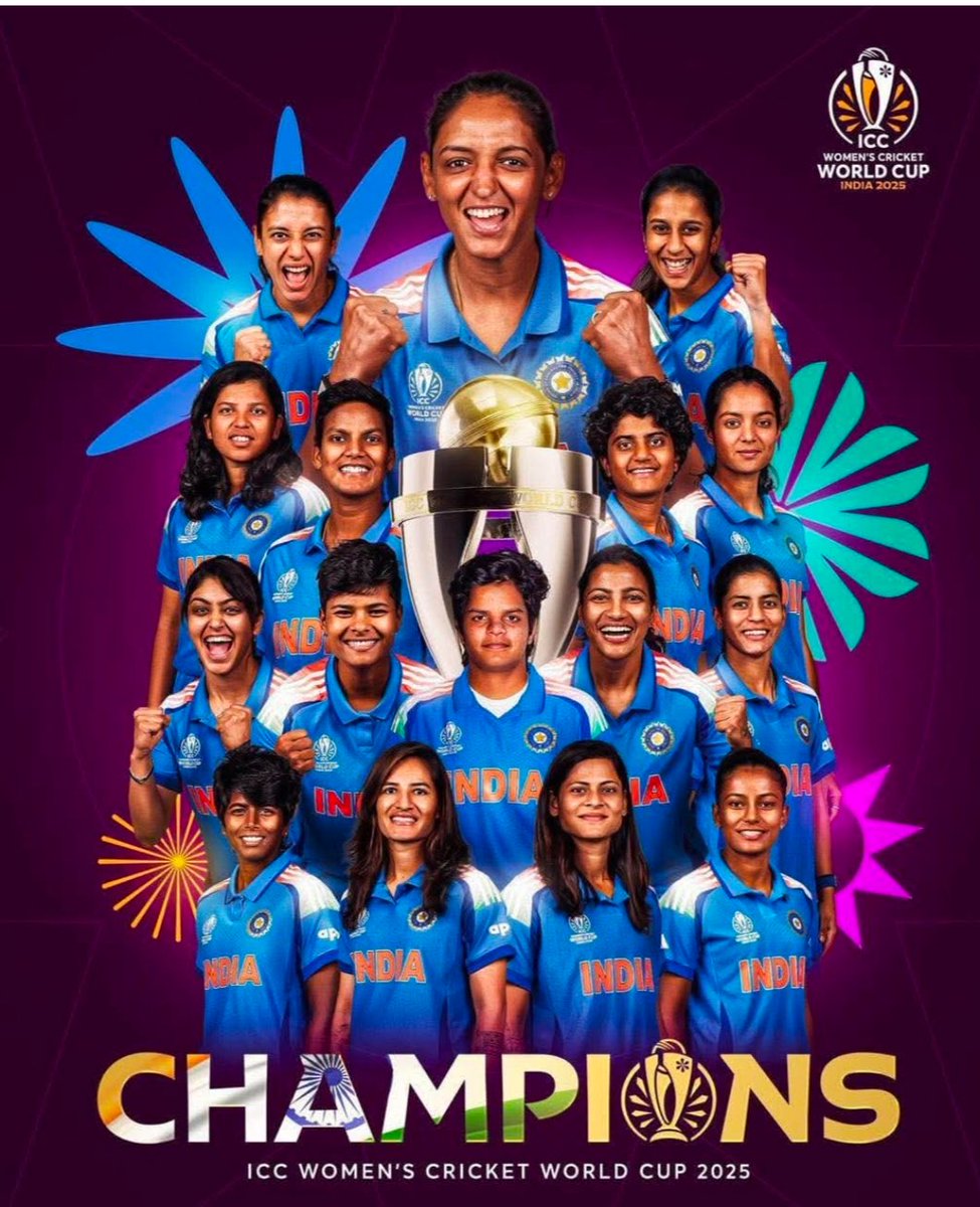 ashiwal_suresh's tweet image. #भारतीय_महिला_टीम को हार्दिक शुभकामनाएं 
#विश्व_चैंपियन
#_क्रिकेट