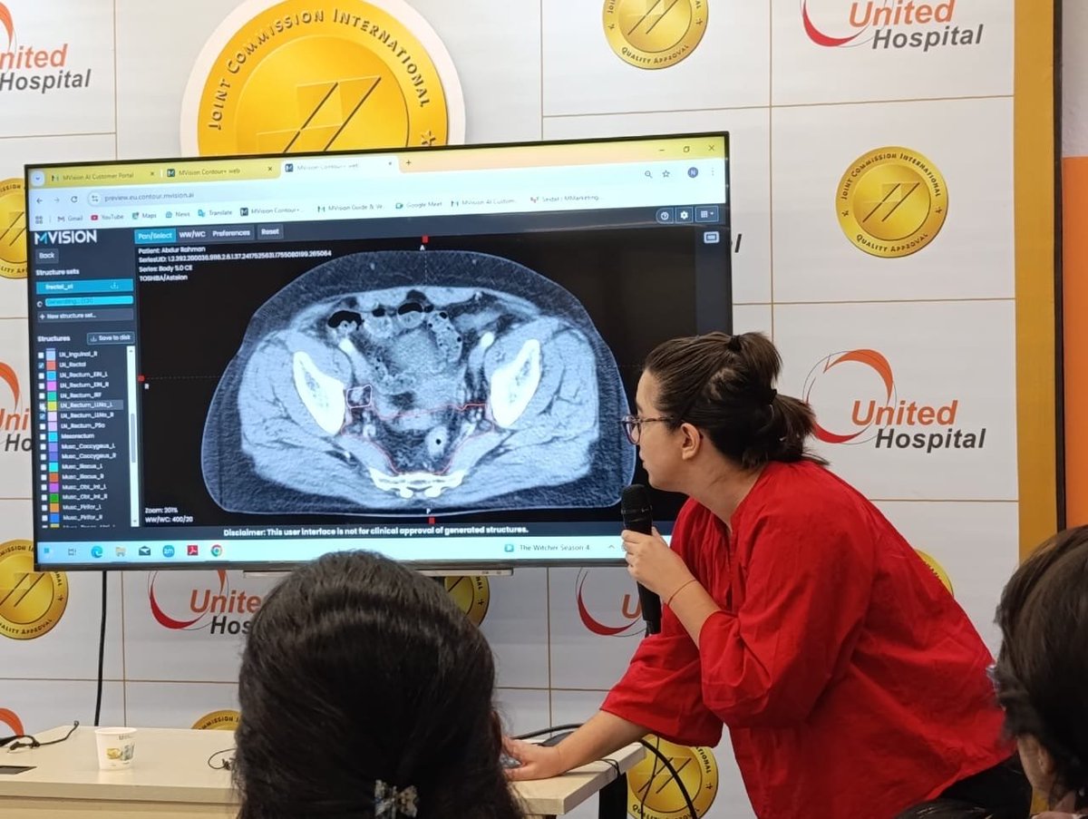 mvisionai's tweet image. BICC 2025 has come to an end. We enjoyed delivering the workshop on guideline-based contouring and AI-driven treatment planning, joining the Plenary Session on AI and Digital Oncology, visiting local hospitals, and taking part in many great discussions in Dhaka.

#BICC2025