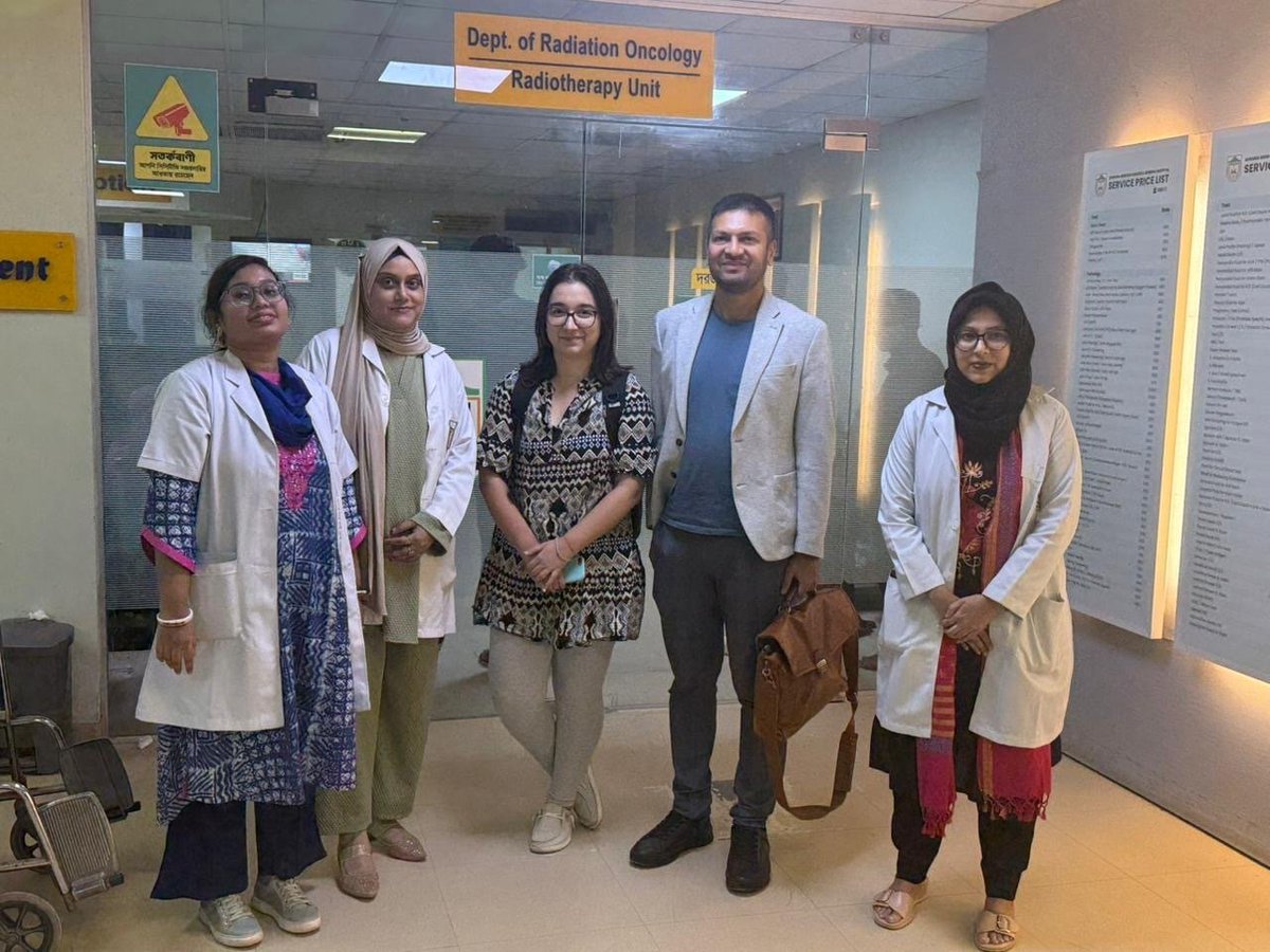 mvisionai's tweet image. BICC 2025 has come to an end. We enjoyed delivering the workshop on guideline-based contouring and AI-driven treatment planning, joining the Plenary Session on AI and Digital Oncology, visiting local hospitals, and taking part in many great discussions in Dhaka.

#BICC2025