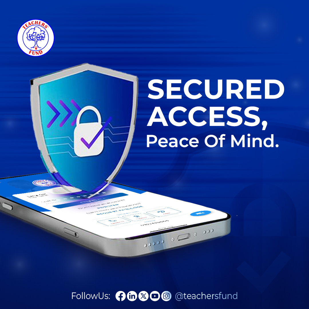 TeachersFund's tweet image. Log in with confidence. 
Your account is protected every step of the way. 
#TeachersFund 
#SecureAccess 
#PeaceOfMind