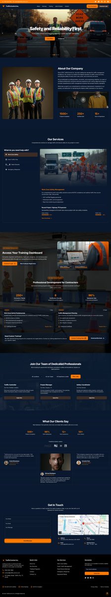BizGuruPro's tweet photo. Full Traffic Control Services website in 1 day — built with WordPress + Elementor Pro + ElementKits.

✅ Employee training portal
✅ Certification dashboard
✅ Job listings linked to Indeed
Need a site like this? DM me or Fiverr 🔗
#WordPress #WebDesign #needWordPresswebsite https://t.co/P49cOoV849