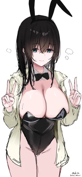 #3連休はフォロワーが増えるらしい バニー