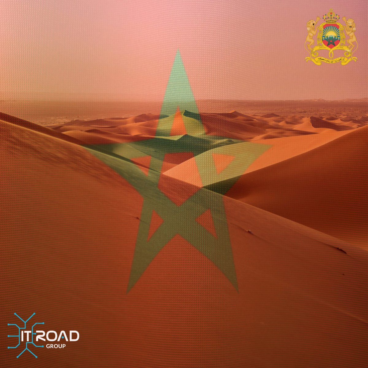 ITRoadGroup's tweet photo. Tous unis derrière Sa Majesté le Roi Mohammed VI ! 🇲🇦
Fierté suite à la résolution ONU sur le Sahara marocain: victoire diplomatique majeure. @ITRoadGroup s’engage pour un Maroc uni, prospère et innovant. Félicitations à notre Souverain et au Peuple !

#SaharaMarocain #Maroc https://t.co/NNkjZHOevx