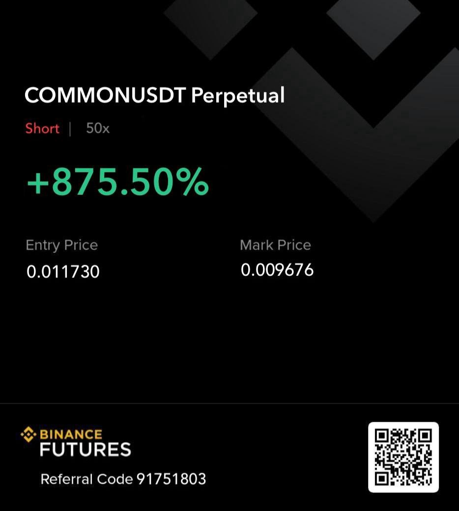 real_austiine's tweet image. #COMMON/USDT ✅
PROFIT: 875.50%
ALL TAKE PROFIT ACHIEVED

$ZKC  $WLFI $SC $GPT $CRO $GM $XRP $DOGE $BERA $SAGA $BOOP $SYRUP $BMT $KAITO $K $LAYER $GM $DOG $X $STO $ATOM $INJ $HYPE #USA
 $SOL $SUI $BTC $GPT $LA $ETH $ZERO $TRUMP $BEAM
Click the link below to join our telegram…