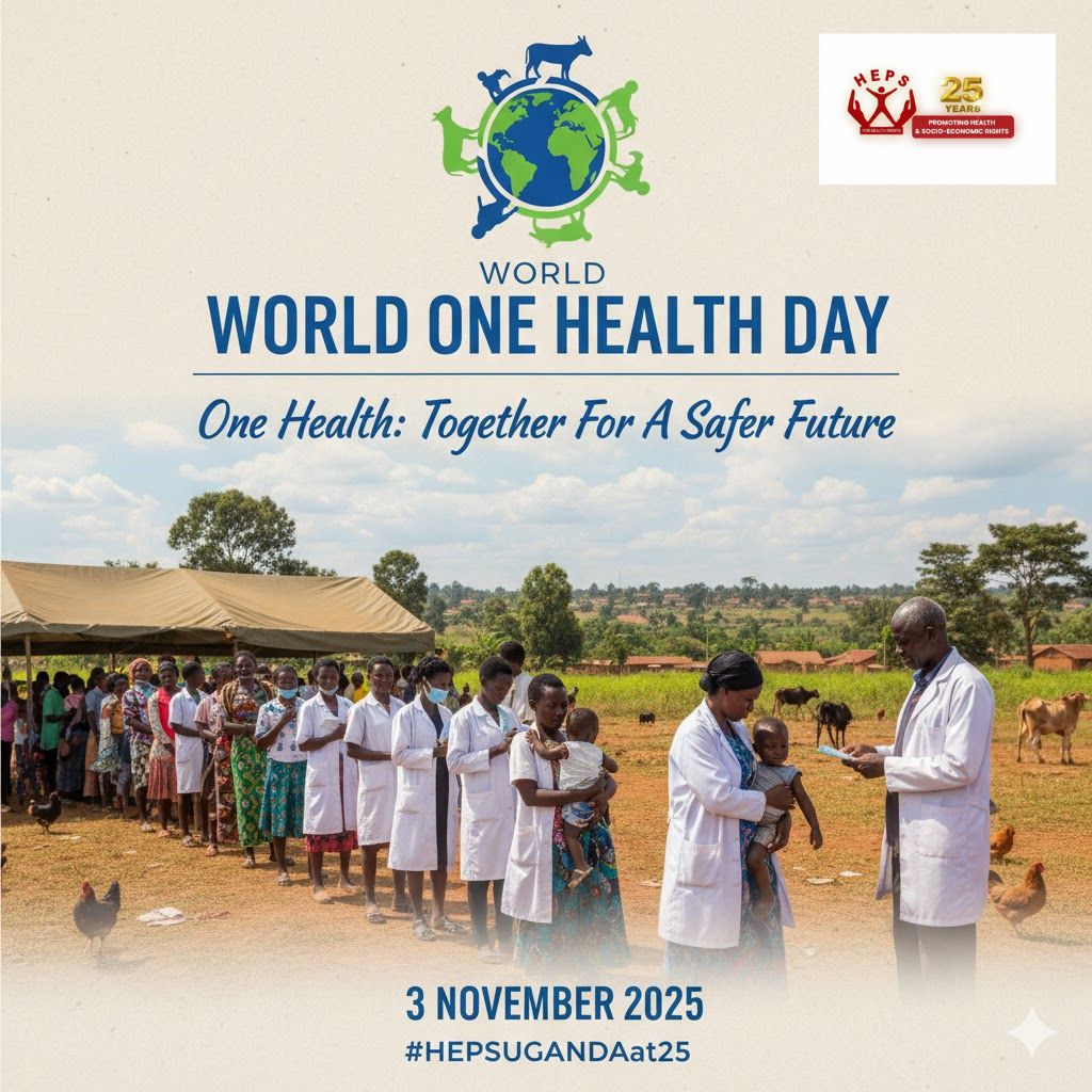 Today we celebrate #WorldOneHealthDay
At <a href="/hepsuganda/">HEPS-Uganda</a>, we believe that the health of people, animals, and our planet is one.
#HEPSUGANDAat25 
#OneHealth 
<a href="/MBKeno/">Mwehonge Kenneth</a> 
<a href="/MinofHealthUG/">Ministry of Health- Uganda</a> 
<a href="/AMRNowKe/">AMR Now</a>
<a href="/WHOUganda/">WHO Uganda</a>