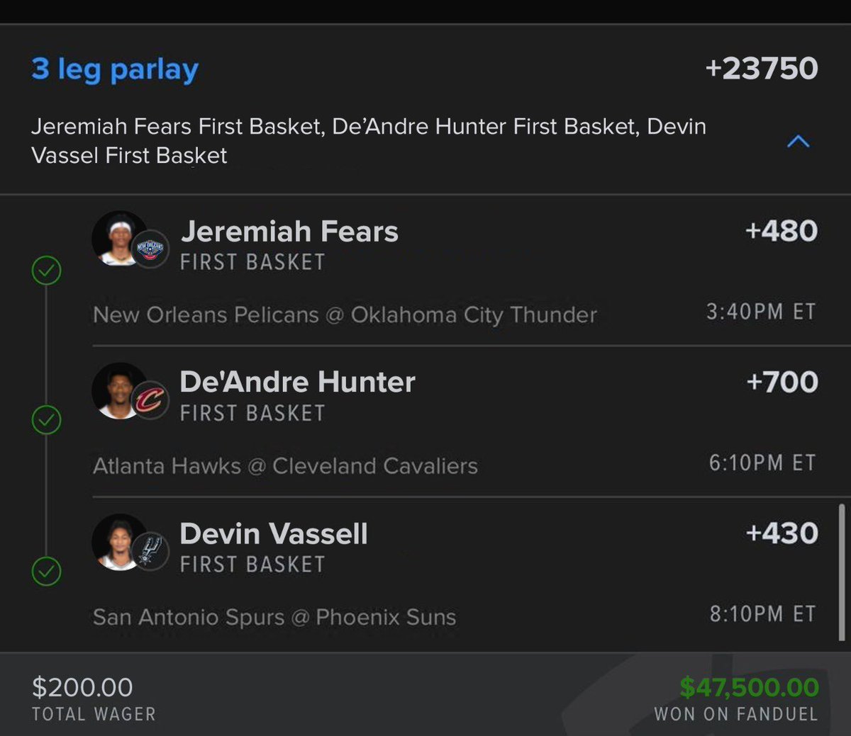 kelly__picks's tweet photo. BANKROLL GOING UP LIKE THE ODDS😱 💰 

AM BUILT DIFFERENT WHEN IT COMES TO THIS🔥

AM GIVING $1000 TO EVERYONE THAT LIKES + RT AND COMMENTS‼️ https://t.co/ESe6M5Htx9
