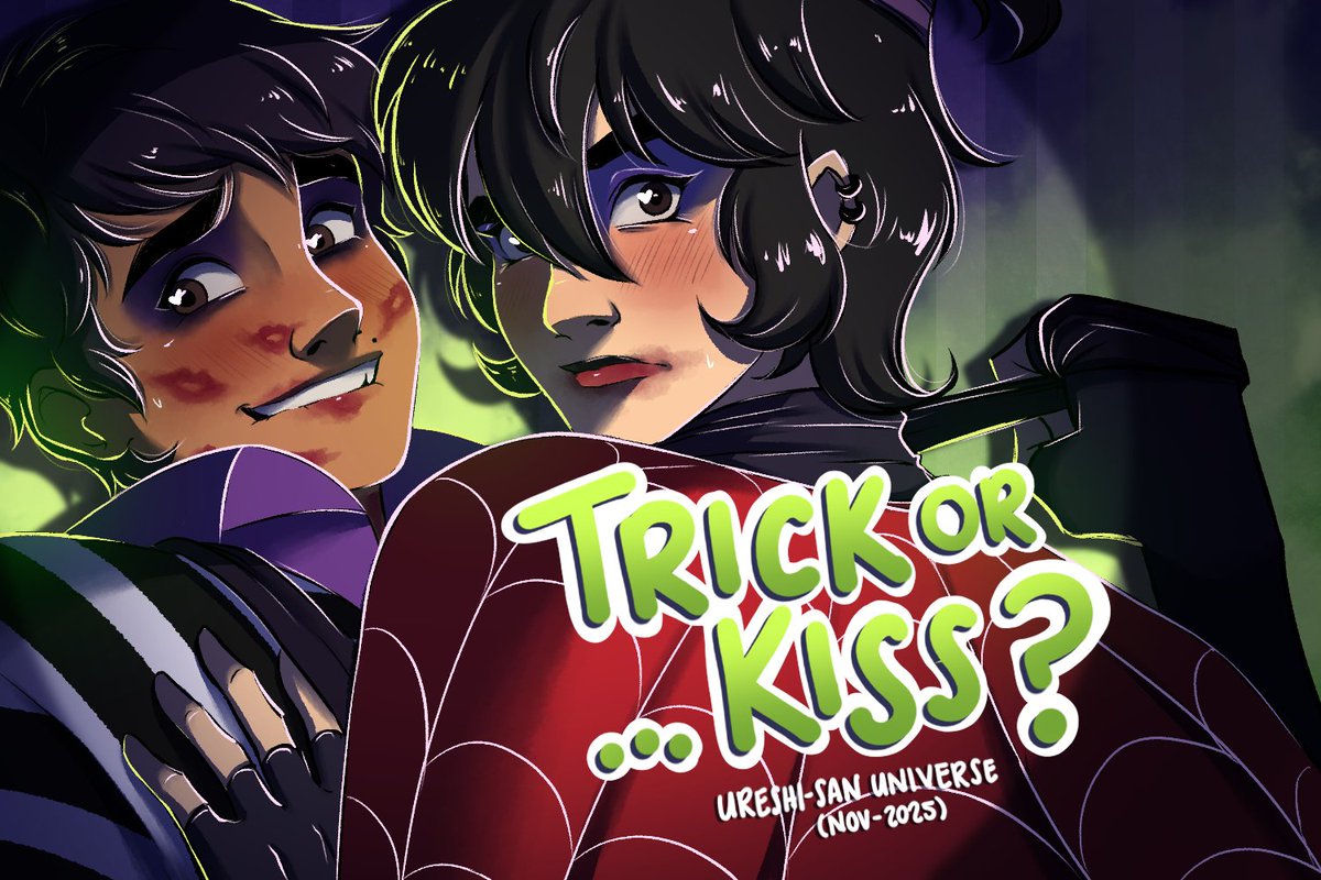 ureshi_universe's tweet photo. 👻🎃✨Feliz Halloween (atrasado)✨🎃👻
#higuel #hiroguel #Halloween2025 https://t.co/TRDYtPUxJ2