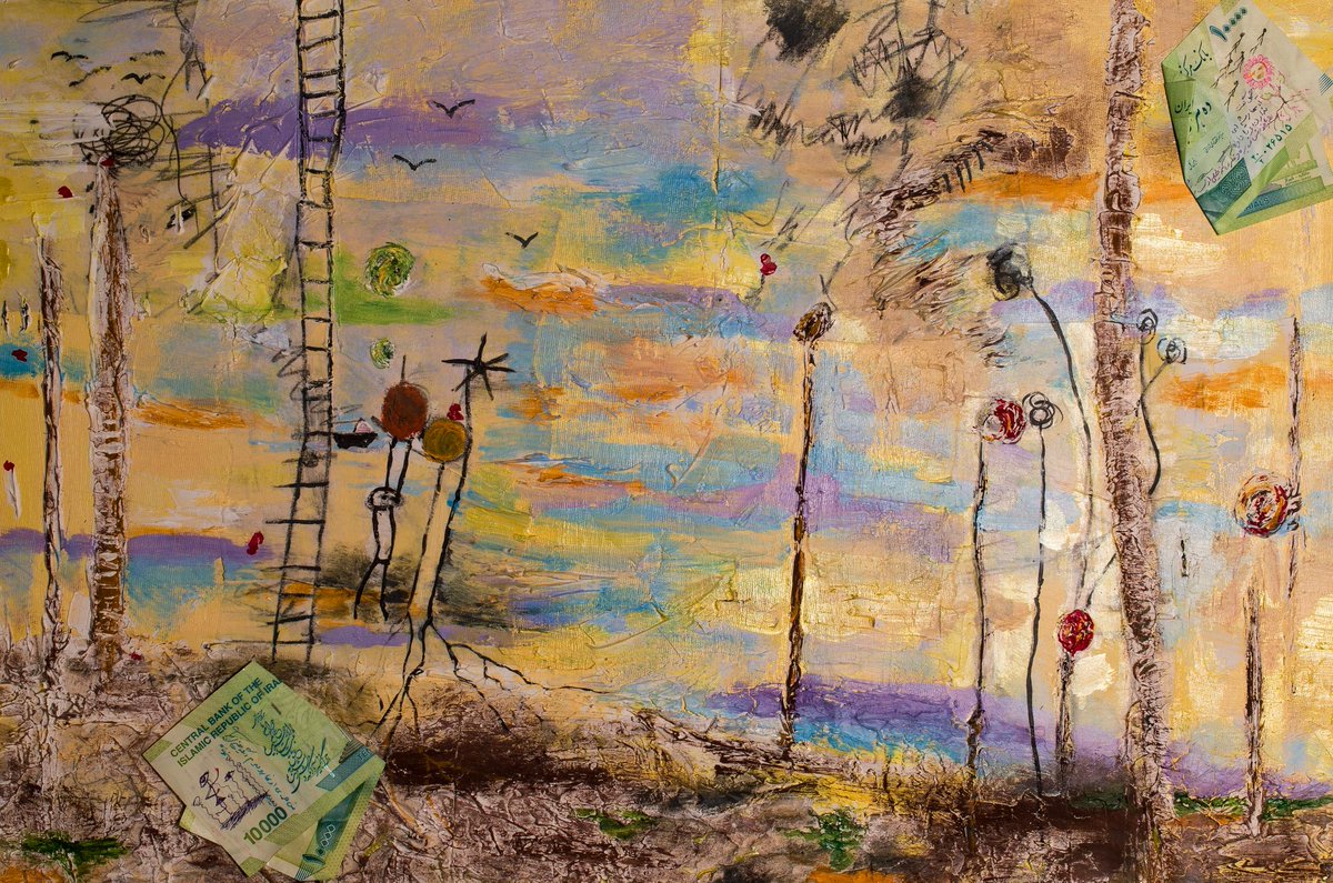 Gm 
Art heals what words can’t.

🧵Available on objkt