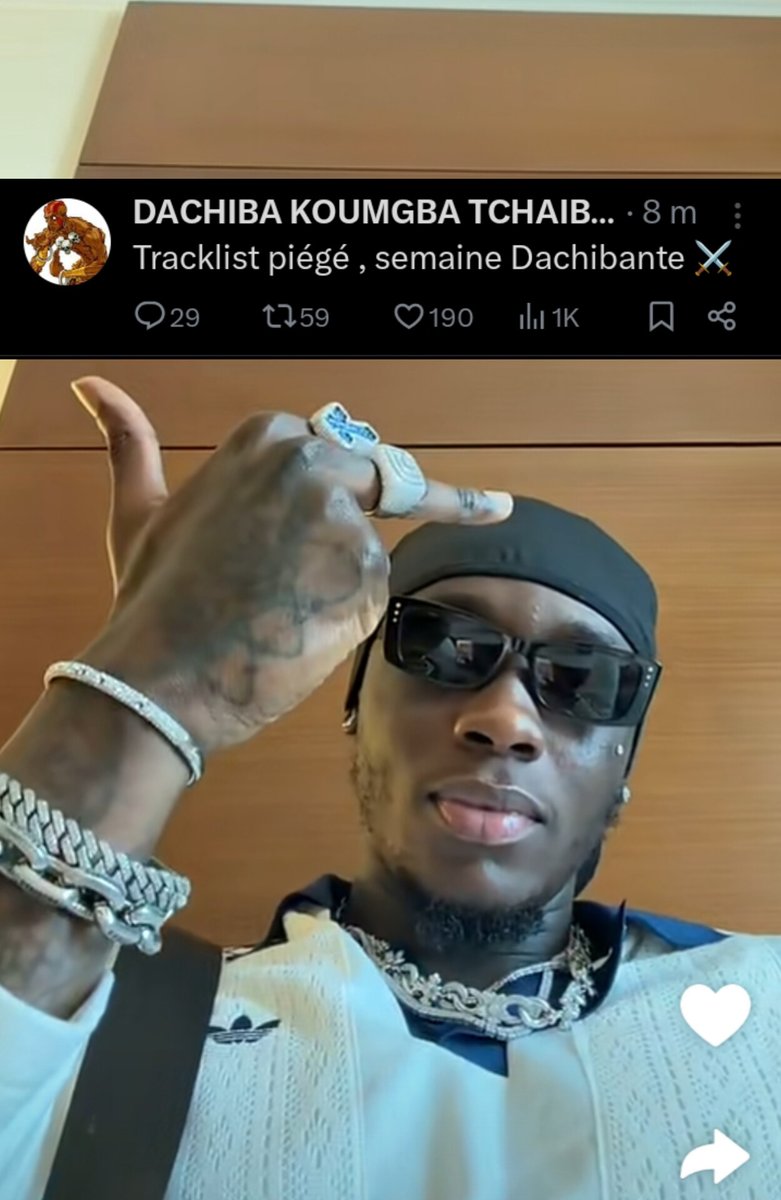 Martinkouassi72's tweet photo. @HimraOfficiel sur X 🕊️ Trachlist piège, Semaine Dachibante 🔥🔥🔥🔥🔥🔥🔥🔥🔥🔥 https://t.co/DjppndB5Q0