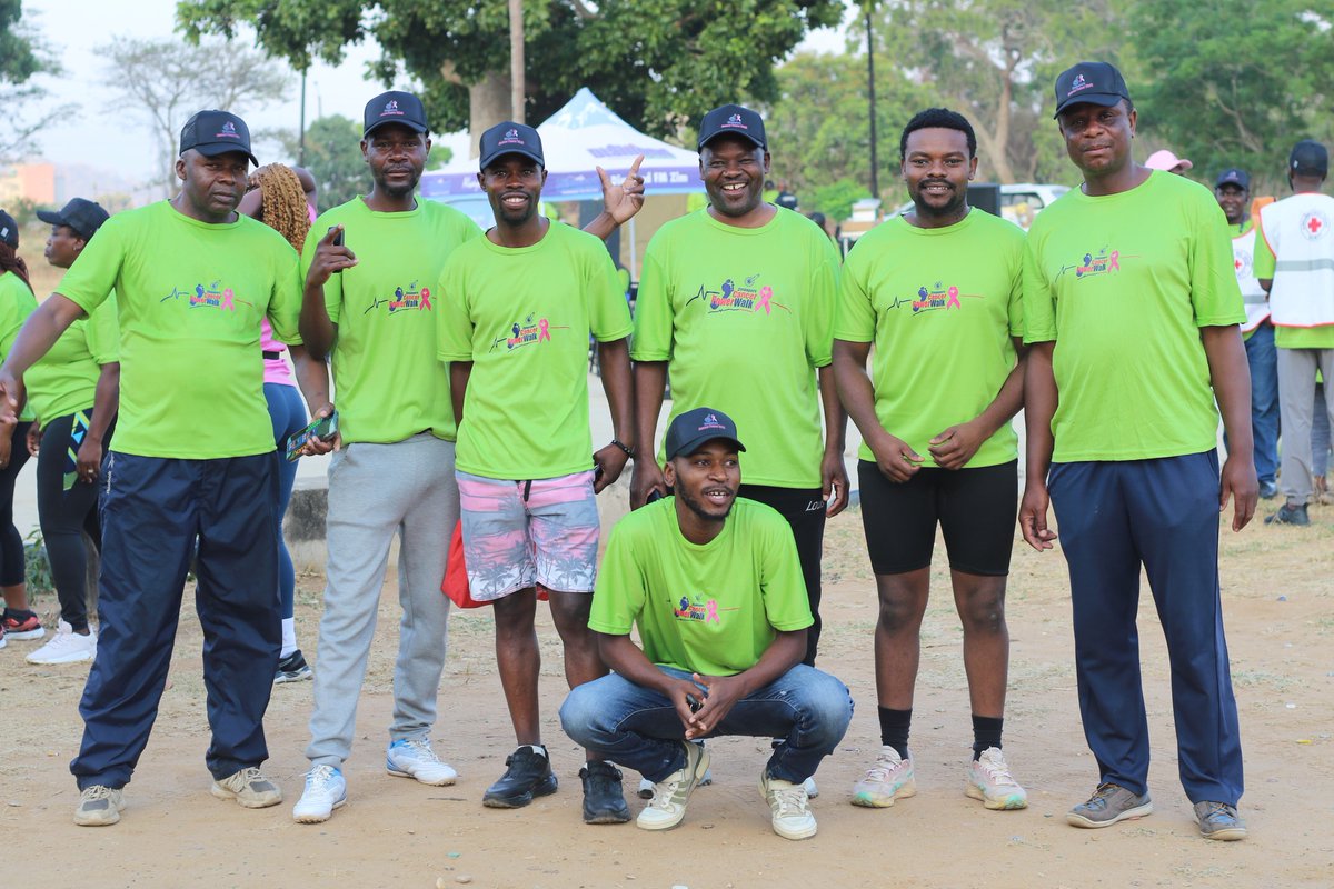 MSUASofficial's tweet photo. MSUAS Champions Sport as Mental Health Therapy!
Manicaland State University of Applied Sciences proudly joined the Zimpapers Cancer Power Walk in Mutare — promoting sport as a key pillar for mental health and community well-being. #MSUAS #MentalHealth #CancerPowerWalk https://t.co/B46eqI7p46