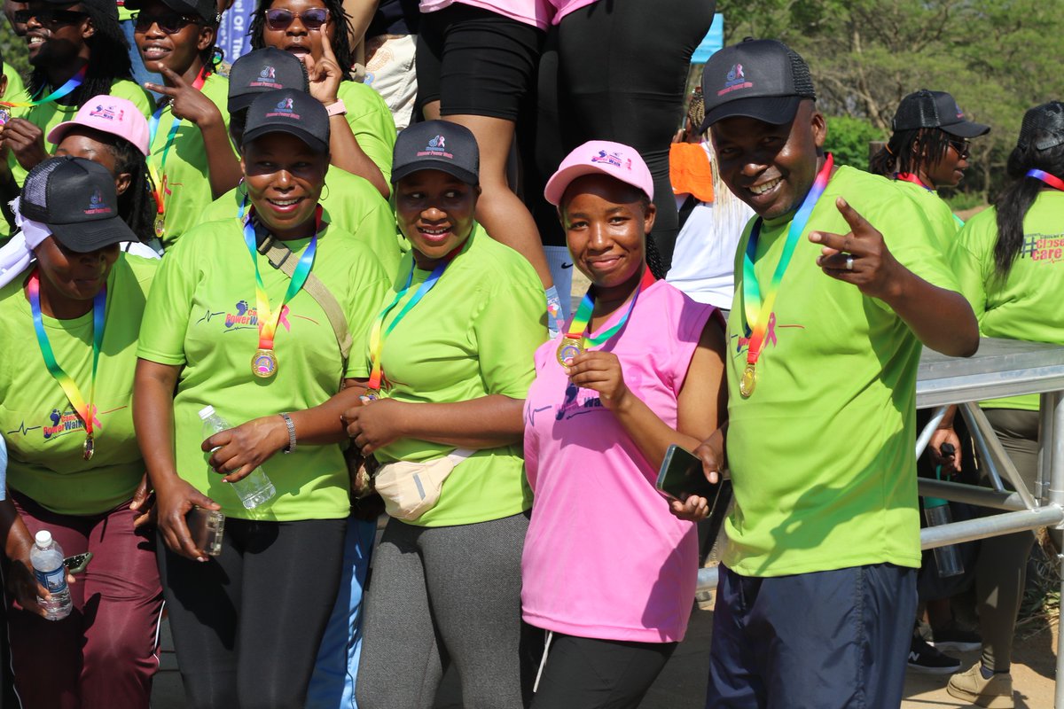 MSUASofficial's tweet photo. MSUAS Champions Sport as Mental Health Therapy!
Manicaland State University of Applied Sciences proudly joined the Zimpapers Cancer Power Walk in Mutare — promoting sport as a key pillar for mental health and community well-being. #MSUAS #MentalHealth #CancerPowerWalk https://t.co/B46eqI7p46