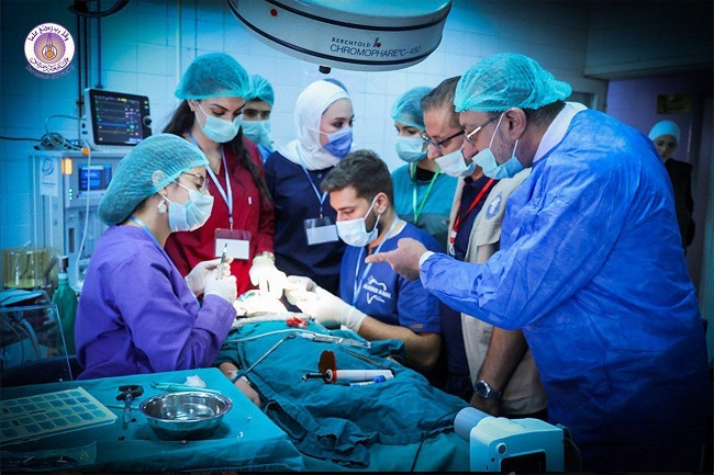 First Joint Medical Campaign Between the Union of Syrian Doctors and  Pharmacists in France and the Faculty of Dentistry 
For more information, click on the link below:
damascusuniversity.edu.sy/index.php?lang…

#Syrian_Arab_Republic
#Higher_Education_Ministry
#Damascus_University