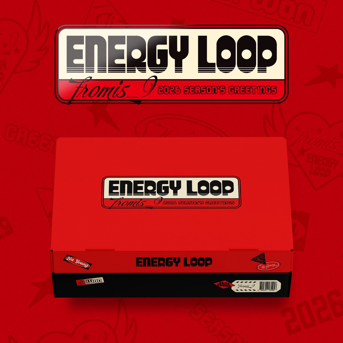 fromis_9 2026 SEASON’S GREETINGS [ENERGY LOOP]

2025. 11. 5 16:00 (KST) COMING SOON!

#프로미스나인 #fromis_9
<a href="/realfromis_9/">fromis_9 [프로미스나인]</a>