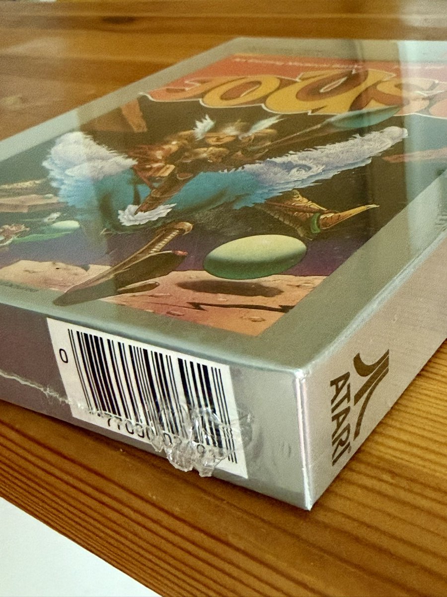 turk182es's tweet image. Ma rentrée du jour. Un Joust sous blíster pour mon Atari 2600 😍

Bonne semaine les amis !

#Retroblog #retro #retrogaming #Oldies #Vintage #Jeuxvideo #Videogames #Atari #Jeuxvideo #Videogames