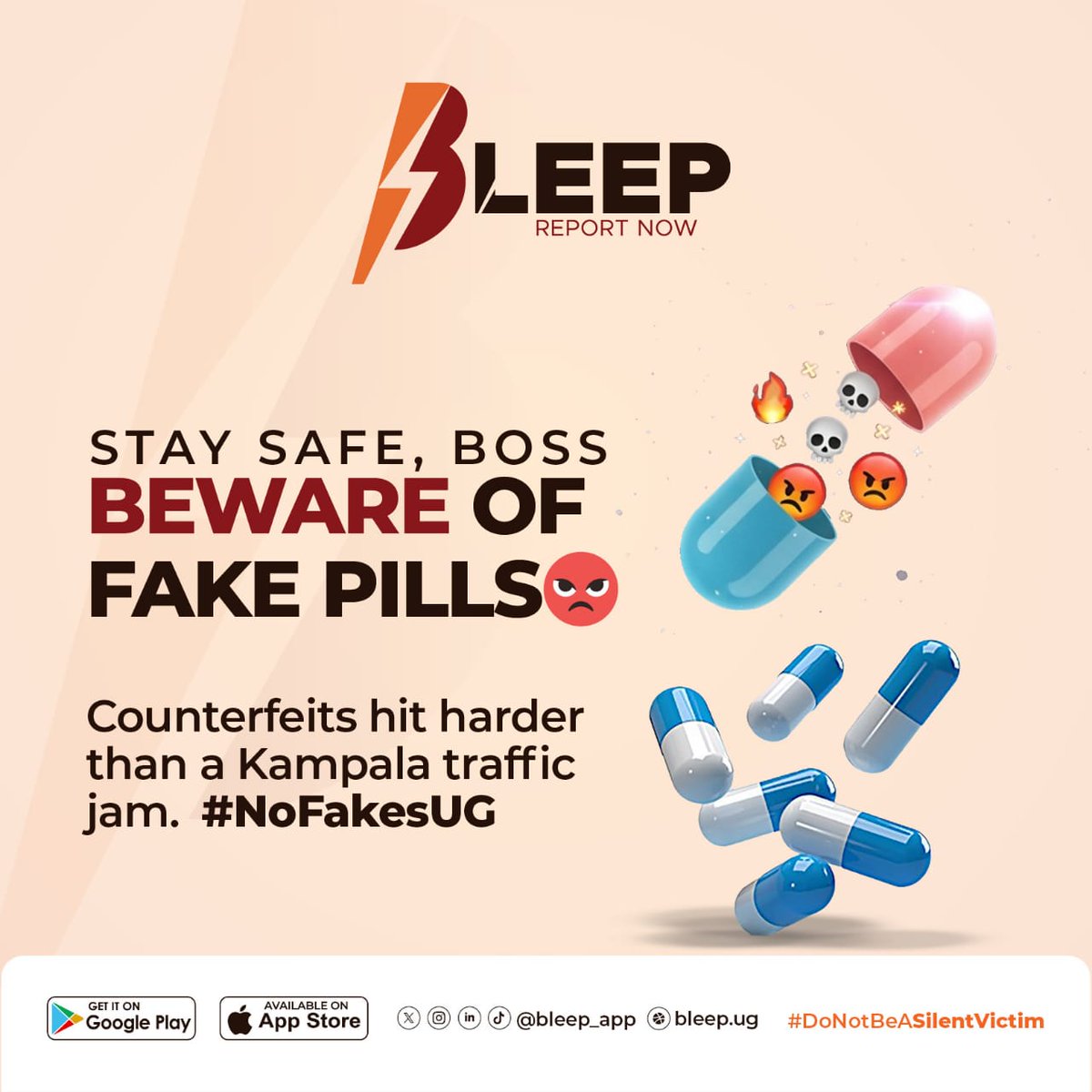 Ever bought medicine for a headache or stomach ache, but instead of feeling better, your symptoms worsen? It might not be bad luck… you could have been sold a counterfeit medicine. Stay safe, always check your medical products.