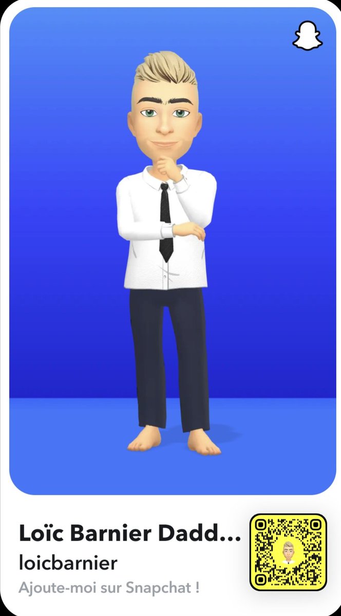 Notre SnapChat !

snapchat.com/add/loicbarnie…

#snapchat #snapchatgay #snapgay