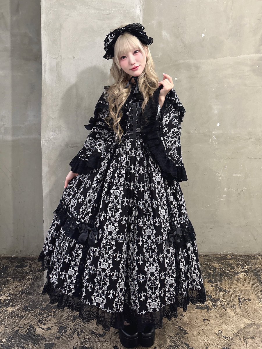 morphose ロリータ morphoのリボンヘドレ🖤 ． ． ． #ゴシックロリータ #ゴシック