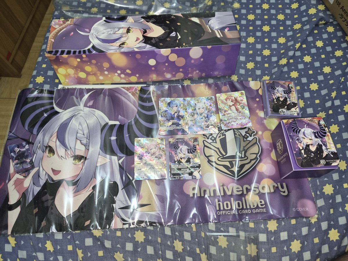 proxytimekeeper's tweet image. Mail day!

#ホロカ
#hololiveOCG
#holoOCG
#laplus_great