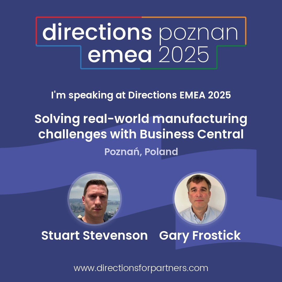 CleverDynamics's tweet photo. #DirectionsEMEA is one day away!

In our session,  you’ll get to see our set of integrated apps for #BusinessCentral for yourself!

📅 Tomorrow
⌚ 12:15 pm - 1:00 pm (UTC+01:00)
📍 PCC Level 1 - 1.F

See you tomorrow!

 #Poznan #Manufacturing #Distribution  #MSDyn365BC https://t.co/R6XrI3OClI