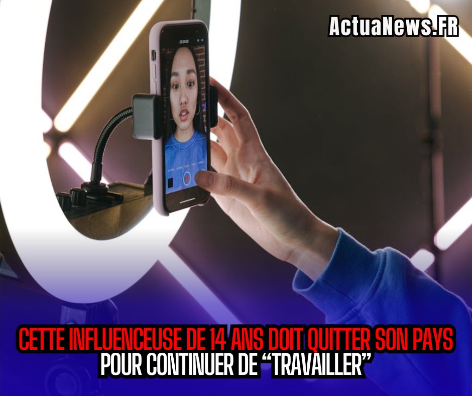 ActuaNewsFr's tweet image. 🇦🇺🚫 Une influenceuse de 14 ans quitte l’Australie pour continuer à travailler !
Charlotte, suivie par 2M de fans, fuit la nouvelle loi interdisant les réseaux sociaux aux mineurs.
👉 Tous les détails ici : actuanews.fr/2025/11/03/cet… 
#Influenceuse  #Charlotte #EmpireFamily