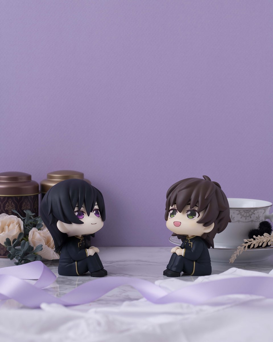 megahouse_tori's tweet photo. 【#コードギアス】

˗ˏˋ  ご予約受付中！ ˎˊ˗

╋━━━━━━━
見上げる見守るフィギュア るかっぷ
コードギアス 反逆のルルーシュ
ルルーシュ・ランペルージ
枢木スザク
　　　━━━━━━━╋

並べて飾って世界観広がるメガ✨
お出かけに連れて行ったり、写真を撮ったりするのもオススメ！

https://t.co/E2qmUfht18
#geassp #るかっぷ #るかっぷのいる生活