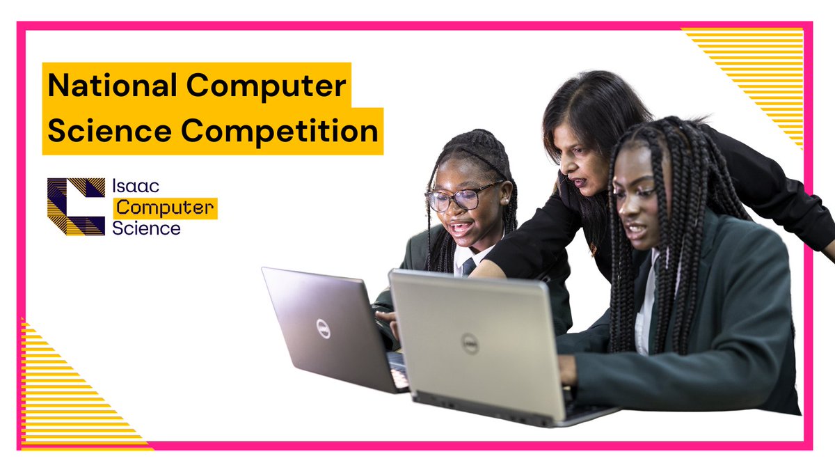 WeAreComputing's tweet image. Isaac Computer Science&apos;s national competition is now OPEN! 🤩 

Supercharge your students&apos; superpowers by creating a prototype for the Internet of Everything in our latest competition 🤖 

👉 ncce.io/ICSNCSC

#ICSNCSC