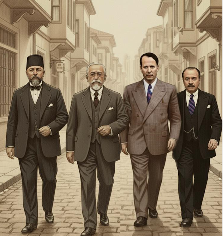 “Ben bir Türk'üm; dinim, cinsim uludur;”
Mehmet Emin Yurdakul

“Kurtuluş, kim ne derse desin, Türkçülüktedir ve ancak Türkçülüktedir!”
Yusuf Akçura

“Türkçülük, büyük Türk ilinde Türk uruğunun kayıtsız-şartsız hakimiyeti ve istiklali ile Türklüğün her yönden bütün milletlerden