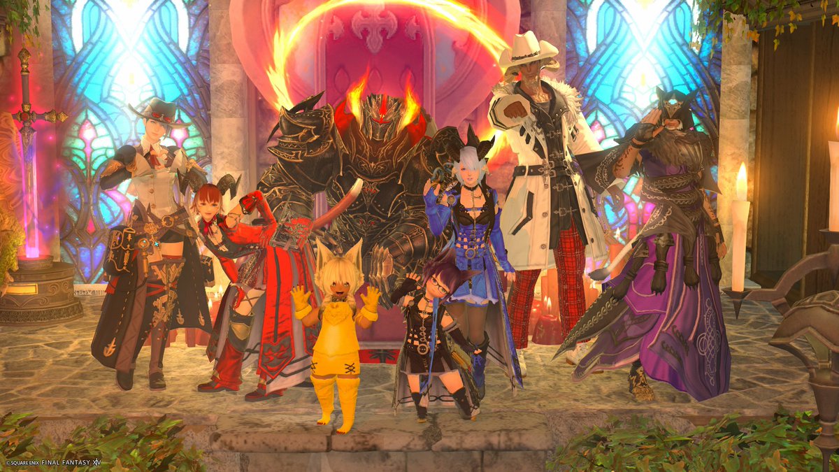 Cheddar_ff14's tweet photo. 第1回打ち上げお疲れ様ぁぁぁぁあ!!
久しぶりにワードウルフも遊べたし楽しかったわぁ〜♪ https://t.co/vr0yW4PzxP