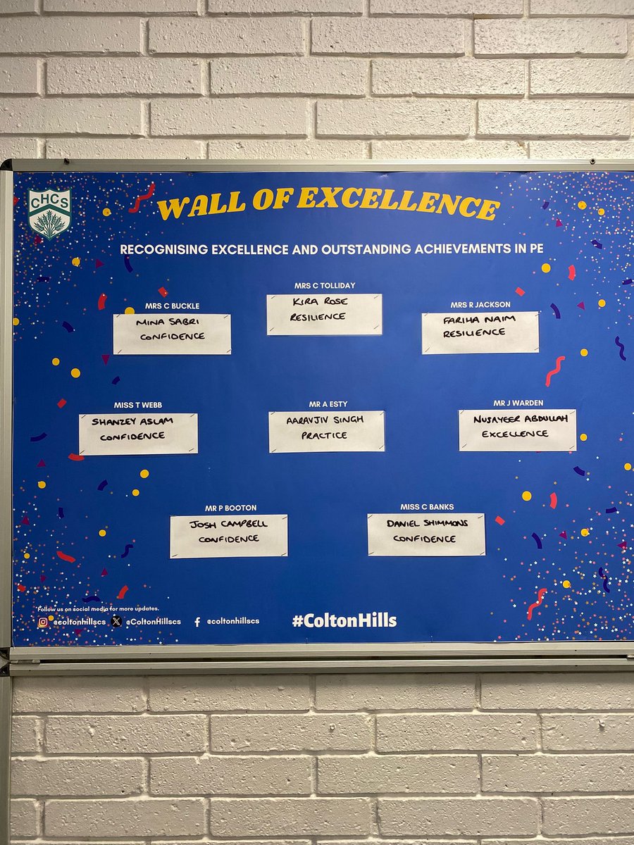 ColtonHills_PE's tweet image. Well done to last weeks stars of the week 🌟 #coltonhillspe #CHCS #exercisingpotential