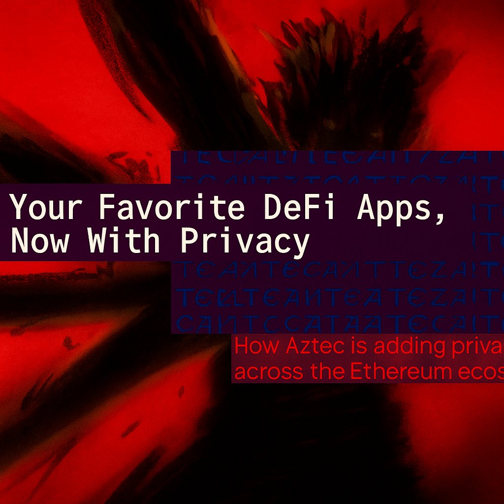 𝙎𝙤 𝙞𝙨 𝘼𝙯𝙩𝙚𝙘 𝙜𝙤𝙣𝙣𝙖 𝙗𝙚 𝙖 𝙛𝙖𝙞𝙡𝙪𝙧𝙚 𝙤𝙧 𝙩𝙝𝙚 𝙗𝙞𝙜𝙜𝙚𝙨𝙩 𝙘𝙤𝙤𝙠 𝙞𝙣 𝙩𝙝𝙚 𝙥𝙧𝙞𝙫𝙖𝙘𝙮 𝙣𝙖𝙧𝙧𝙖𝙩𝙞𝙫𝙚?

Most of you already know <a href="/Zac_Aztec/">Zatoshi</a>, the guy who’s been building <a href="/aztecnetwork/">Aztec</a> for years - quietly, relentlessly, and without shortcuts.

If