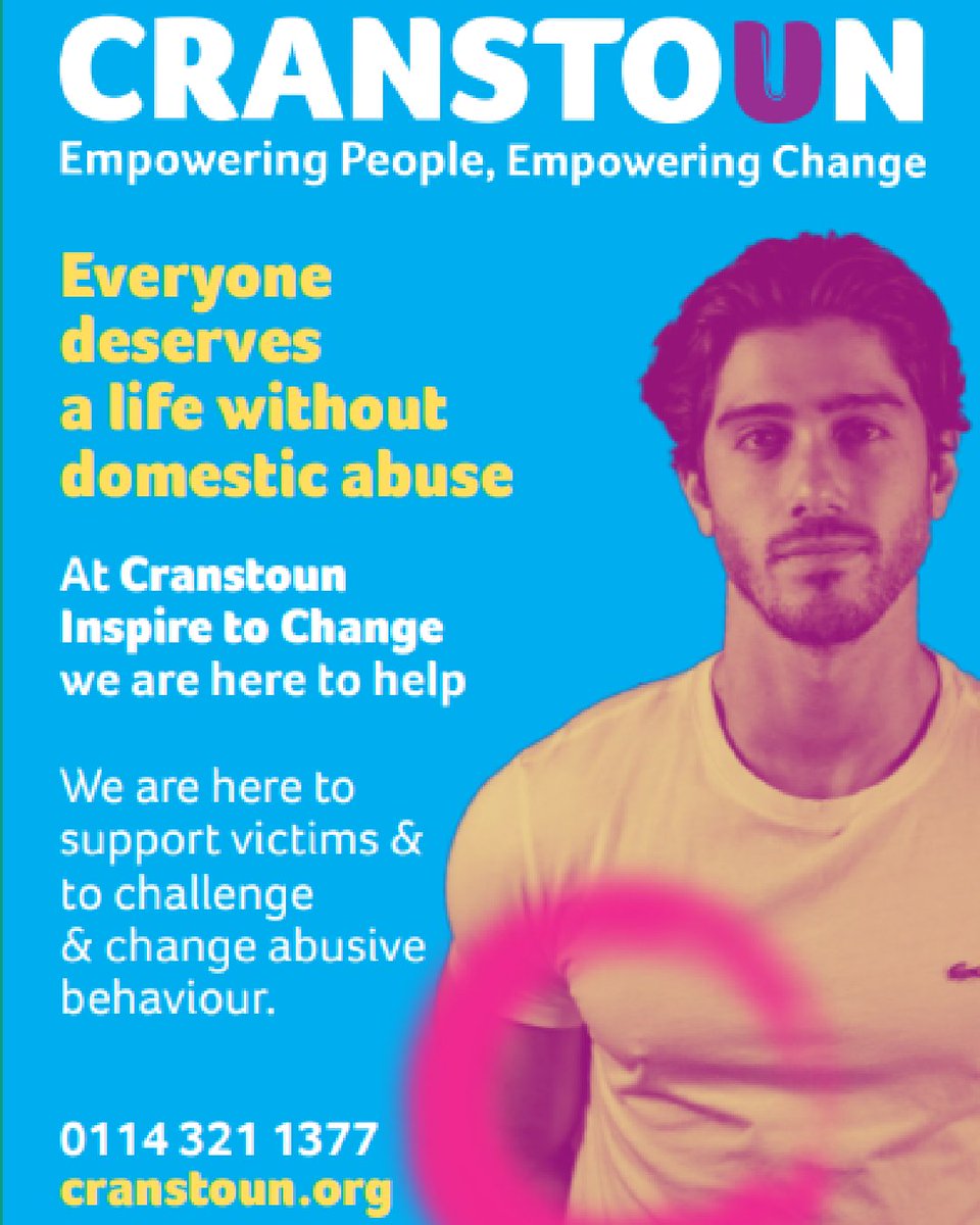 SloughCouncil's tweet image. Tues 4 Nov is Supporting Male Victims of Domestic Abuse Day
One in six men will be a victim of domestic abuse in their lifetime
You are not weak
You are not alone
You are not to blame

Call: Cranstoun (Slough Domestic Abuse Support)
01753 251 218
ManKind Initiative
0808 800 1170