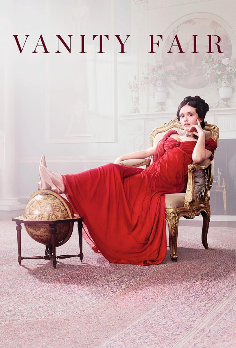 Raskolnikov38's tweet photo. سریال #Vanity_Fair بر اساس رمان جاودانه 📖 «#بازارِ_خودفروشی» از ویلیام تاکری؛ داستان زنی که در دنیایی پر از حرص و تزویر، اخلاق رو یه کالای لوکس میدونه.
بِکی شارپ برای بالا رفتن از نردبان جامعه، هیچ پلهای رو جا نمیذاره.
طنز، جاهطلبی و سقوط در یک قاب https://t.co/qZmV6fa6Fp