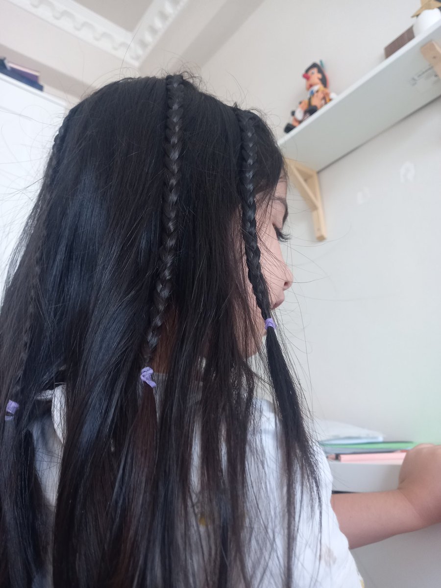 Yapabildiğim max saç şekli😅