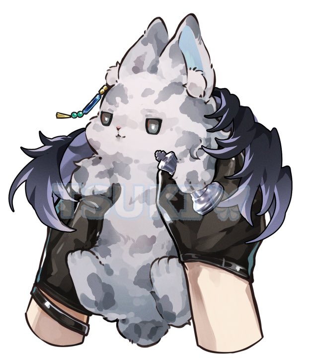 シルバーアッシュうさ🐰⊂((・x・))⊃