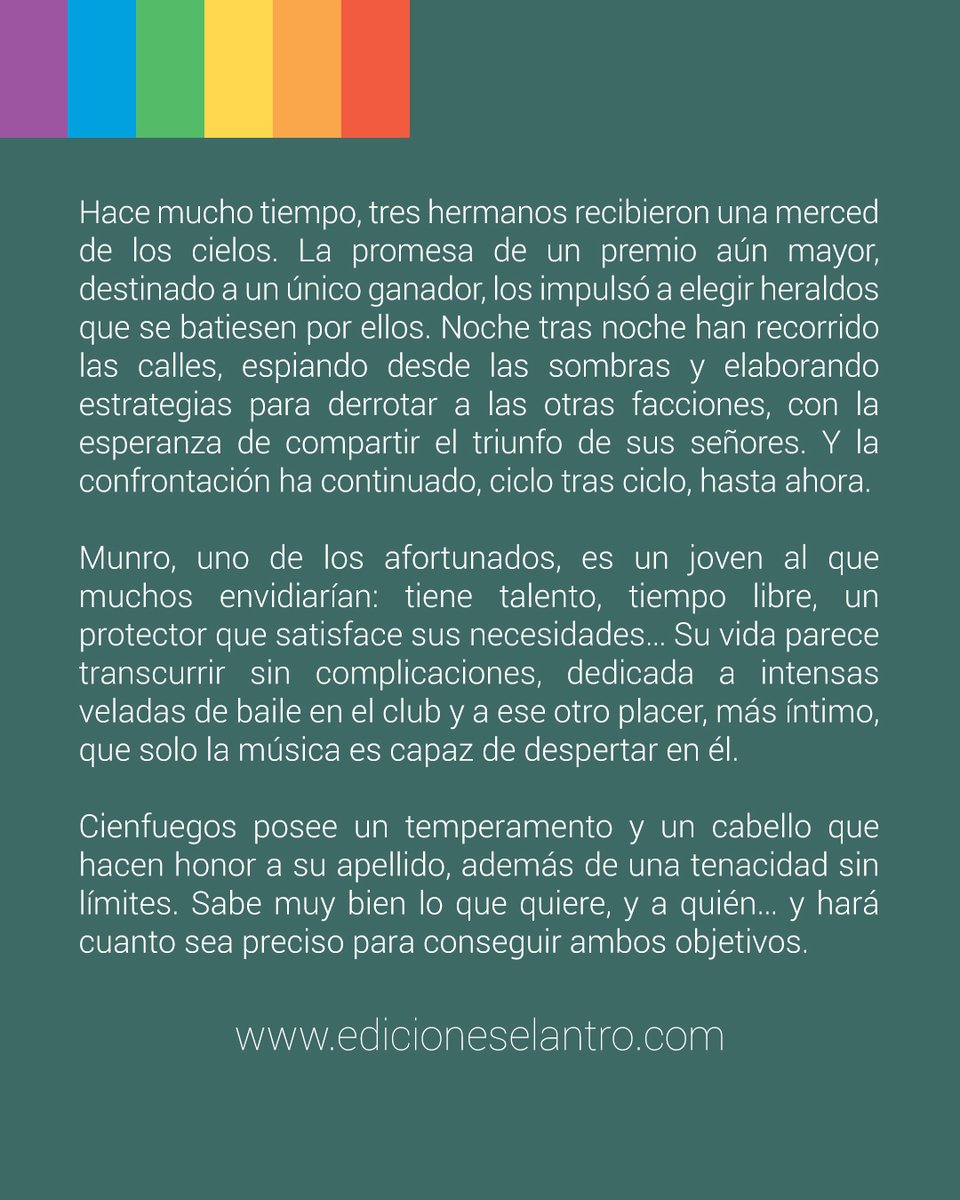 ed_elAntro's tweet image. «Para extender las alas», de Corintia, es una novela homoerótica ambientada en un mundo de fantasía urbana en el que te sumergirás sin darte cuenta.
Allí conocerás a Mìcheal y a Rafael, un rubio y un pelirrojo que te pondrán los vellos de punta con un amor apasionado y atemporal.