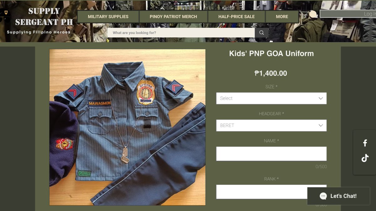bawal gawing costume ang pnp uniform

so ano to?