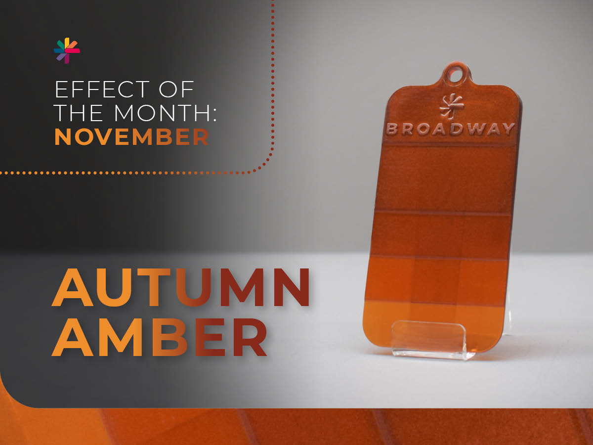 Autumn Amber is our effect of the month for November 🍂

Enhanced with a subtle pearl finish, this sophisticated translucent amber effect offers a modern twist on a timeless classic.

#SpecialEffects #Pearl #TranslucentAmber #ConsumerGoods #PlasticPackaging