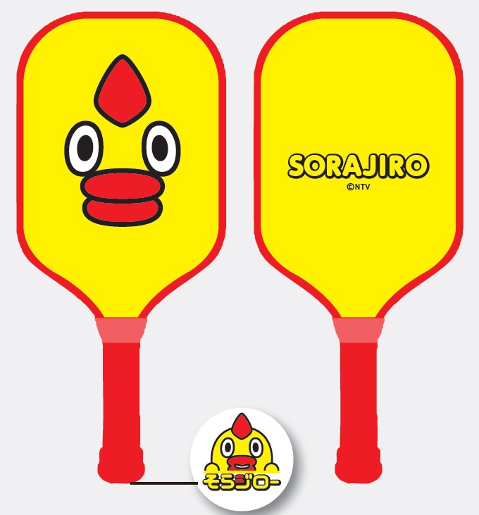 ntvsorajiro's tweet image. 【☀カラダWEEK開催中☀】
11月9日(日)まで日テレ大屋根広場に
ピックルボールコートが出現！

「ピックルボール」は
テニス🎾バドミントン🏸卓球🏓を組み合わせた
近年日本でも広まってきているスポーツなんだ☀

ボクの顔が入った特別のラケットも
貸して貰えるんだよ〜✨

無料の事前予約制だから…