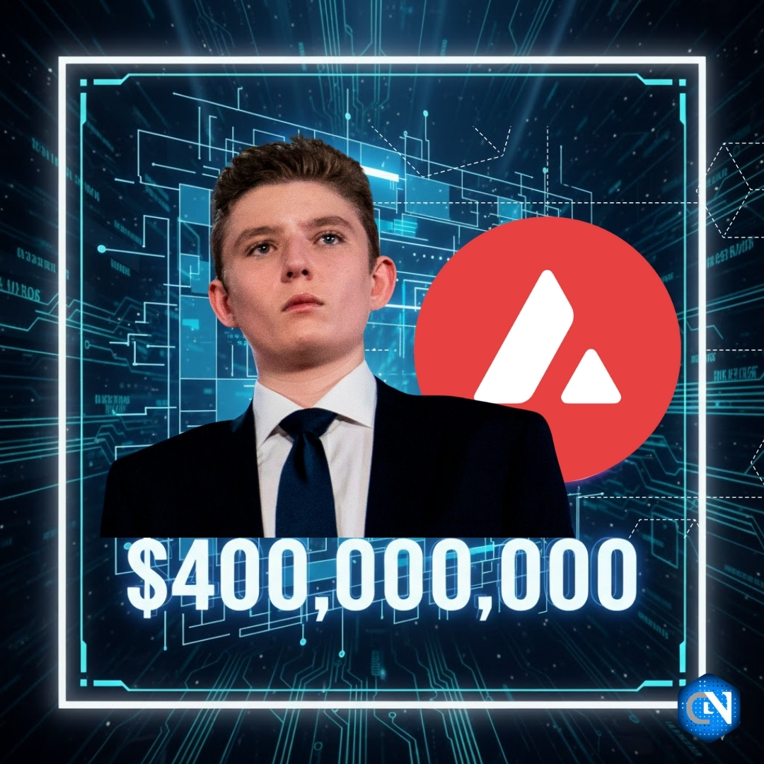 🚨 JUST IN: Reports are circulating that Barron Trump may hold an estimated  $400 million worth of Avalanche (AVAX), igniting intense discussion across  the crypto ecosystem. #CryptoNews #Avalanche #AVAX #Blockchain #Web3  #CryptoMarket #