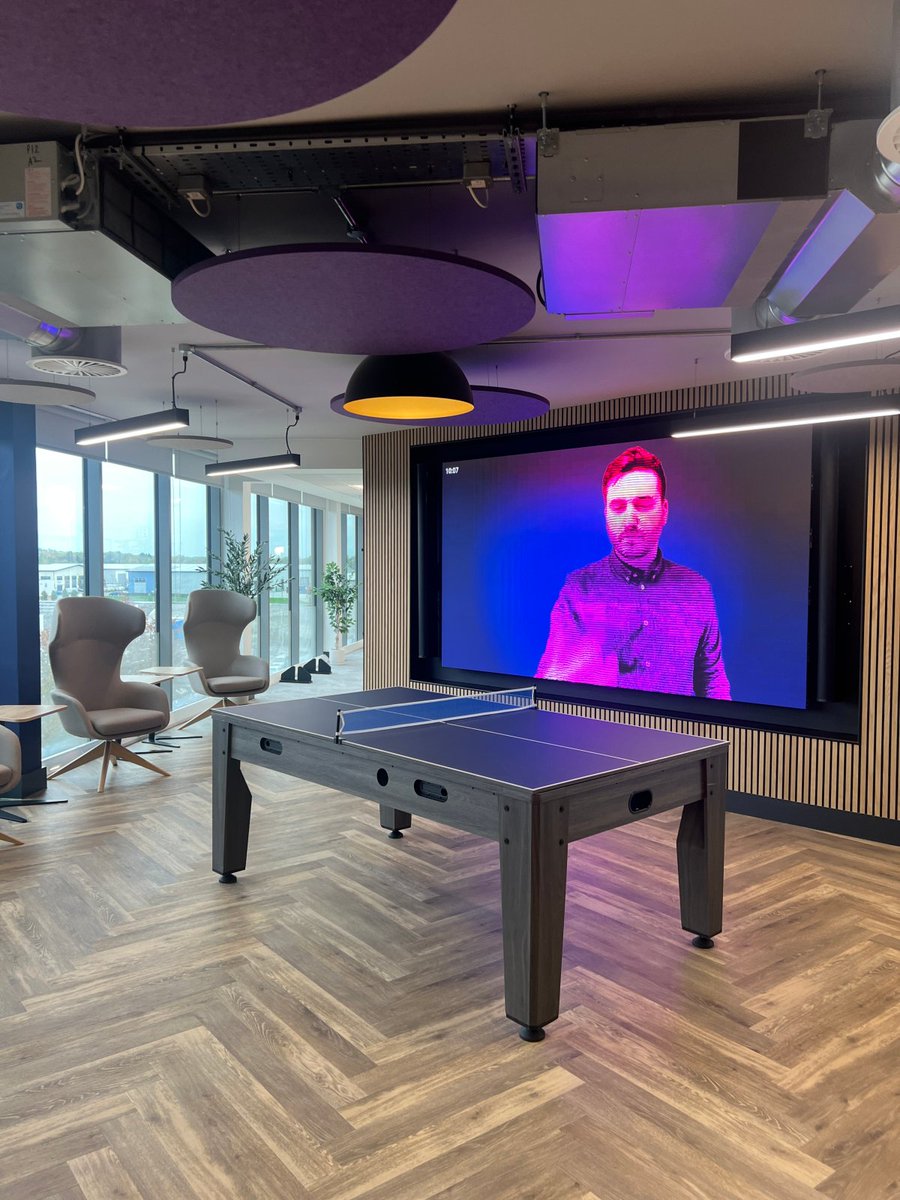 RapidTechToday's tweet image. Bold visuals. Lasting impact. 💡
We installed a 5x5 Absen A2715 Plus LED wall for Synextra — a stunning centrepiece transforming their space for presentations &amp;amp; events.
✨ Innovation meets design.
👉 zurl.co/1liXd 

#LEDWall #Absen #ProAV #OfficeTechnology