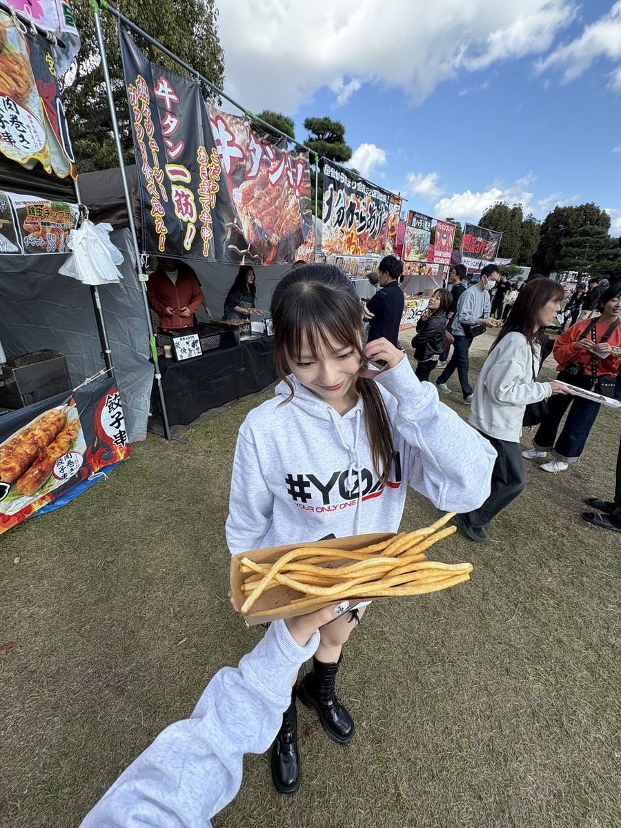 肉フェスタありがとうございました♡🩵♡
次は東京ライブです🗼✨