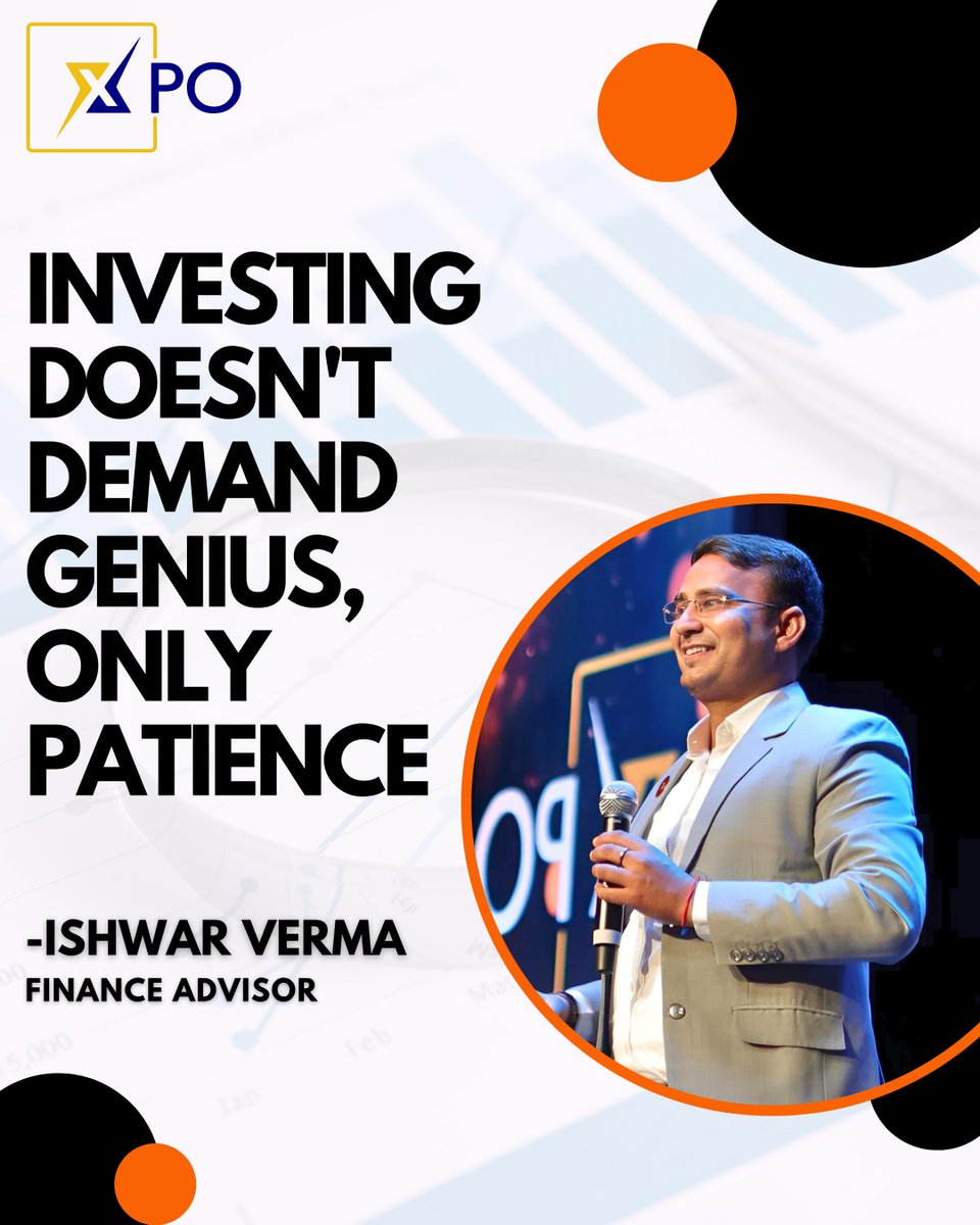 ishwarvarma9900's tweet photo. Investing isn’t about being the smartest person in the room — it’s about being the most patient.
Great results don’t come overnight. They’re built quietly, with consistency &amp; trust in the process.
:
#FinancialWisdom #SmartInvesting #wealthmindset #patiencepays #MoneyGrowth https://t.co/8jZAeSUTN9