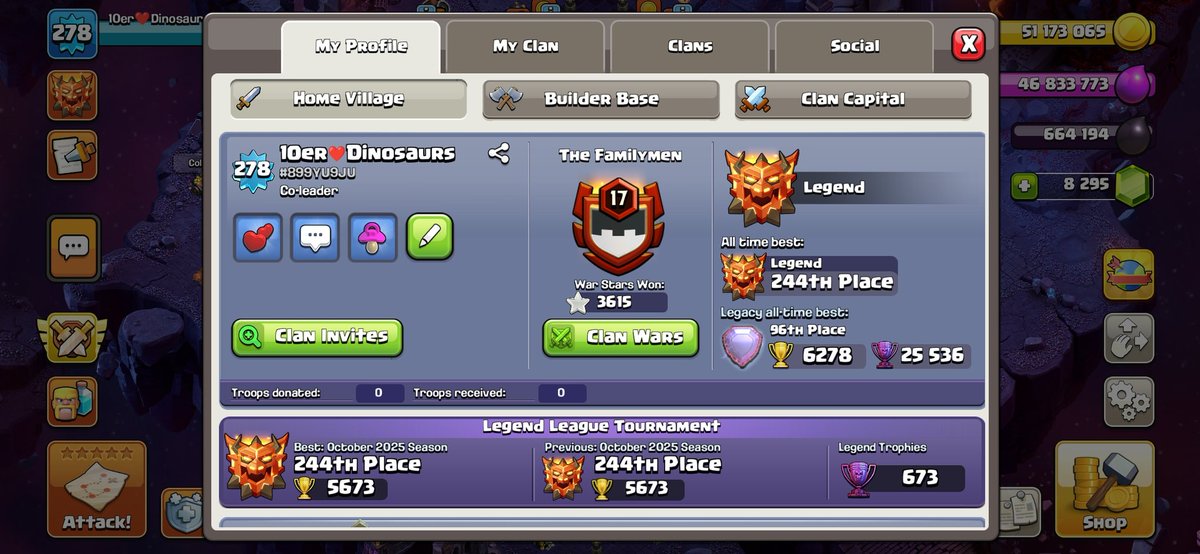 10er❤️Dinosaurs - Clash of Clans tweet media
