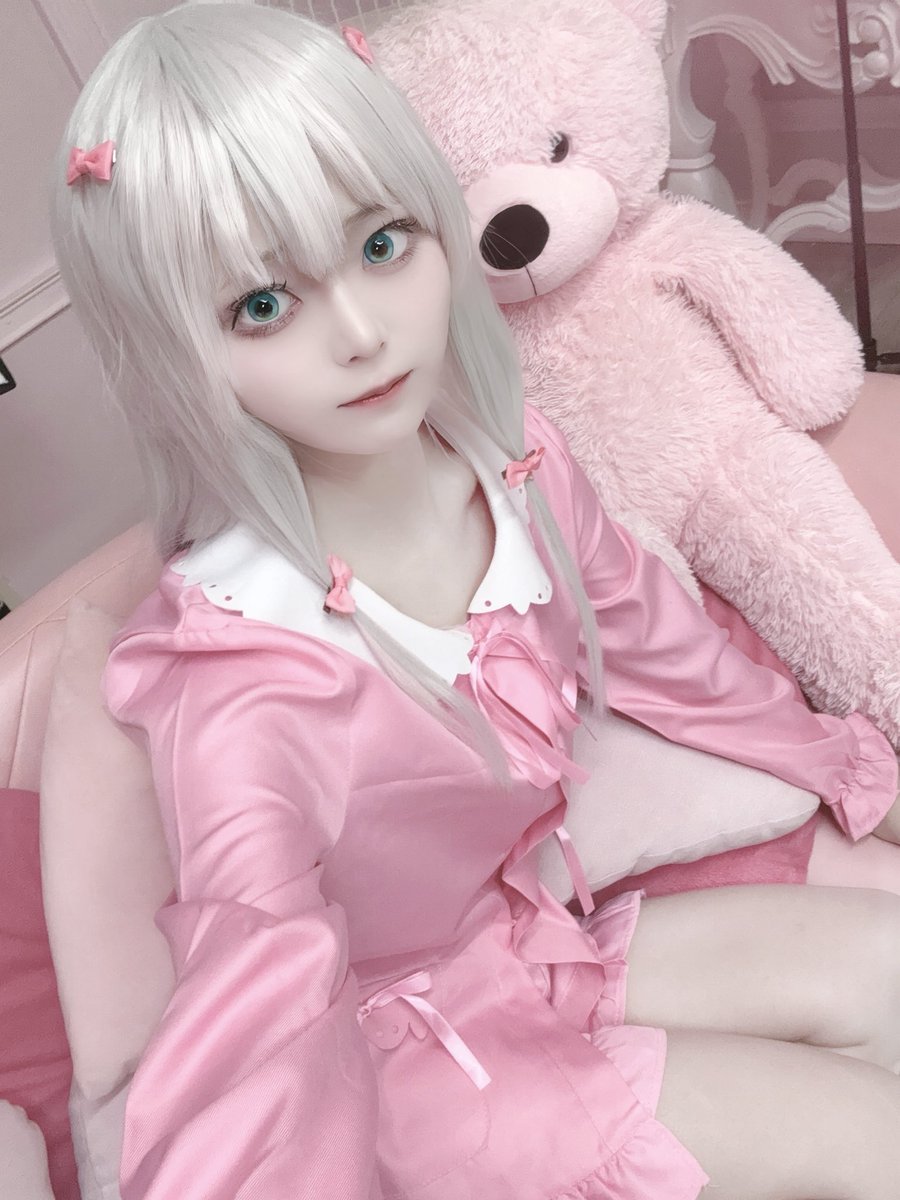 pppiiinnnyyyat's tweet photo. ……/////🤍
 #Cosplay #cos #エロマンガ先生 #紗霧 https://t.co/F4NkK8liow