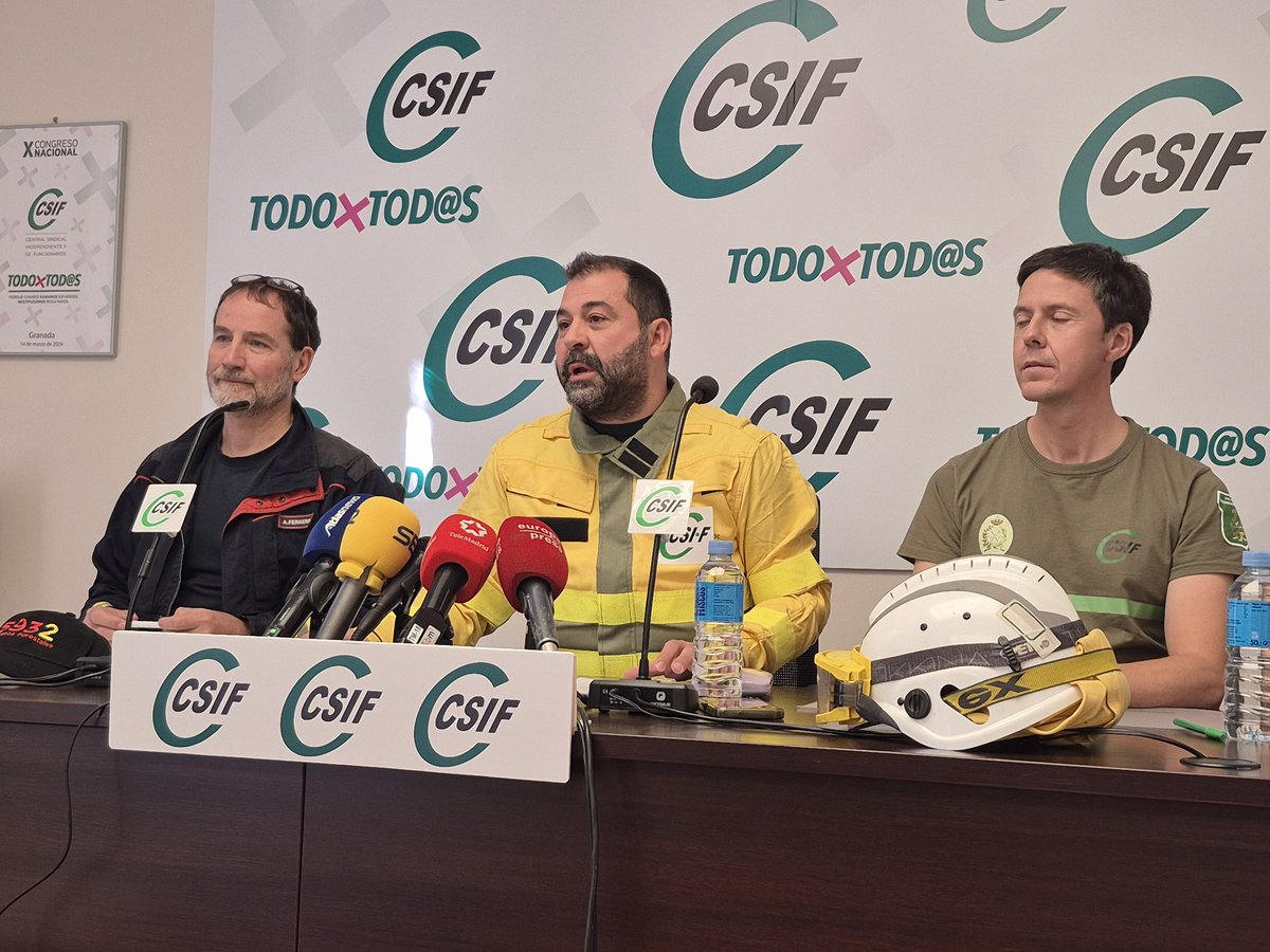 CSIFnacional's tweet image. 🧑‍🚒Las CC.AA. despiden a más de 4.000 bomberos forestales en toda España y desmantelan el dispositivo contra incendios, peses al desastre ecológico de este verano.

Andalucía, Castilla y León, Castilla-La Mancha, Cataluña y Galicia, las comunidades más perjudicadas.

#CSIF exige…