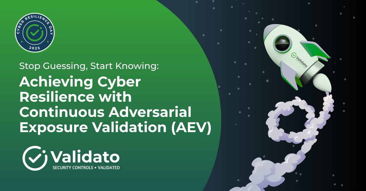 Validato1's tweet image. We’re planning something special for you this week, with our focus set on Cyber Resilience. Stay tuned to see what’s coming! 🚀

In the meantime, explore our latest blog here: bit.ly/47g0Od3

#CyberResilience #AdversarialExposureValidation #CyberSecurity