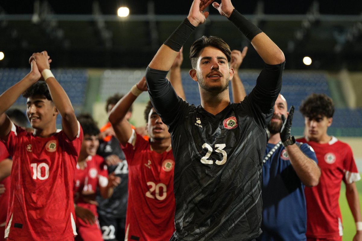 مبروك لـ #لبنان تأهّل منتخب الناشئين إلى نهائي بطولة غرب آسيا 🇱🇧
فوز مستحق وإنجاز يُكبّر القلب لجيل طموح يُثبت أنّ في لبنان من لا يعرف المستحيل، ومن يمثله خير تمثيل في كلّ المجالات!
كل الدعم لشبابنا
#بطولة_غرب_آسيا_تحت١٧_عام #منتخب_لبنان #منتخب_الناشئين #WAFFU17 
<a href="/thelfadotcom/">Lebanese Football Association</a>