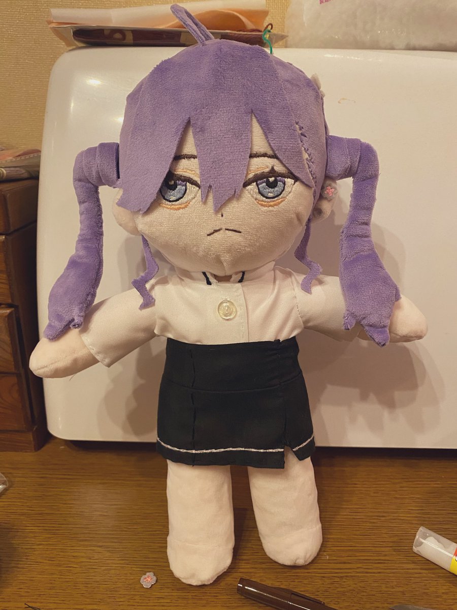 「燐羽ぬい進捗どす」|🌸あまがみP🌸のイラスト